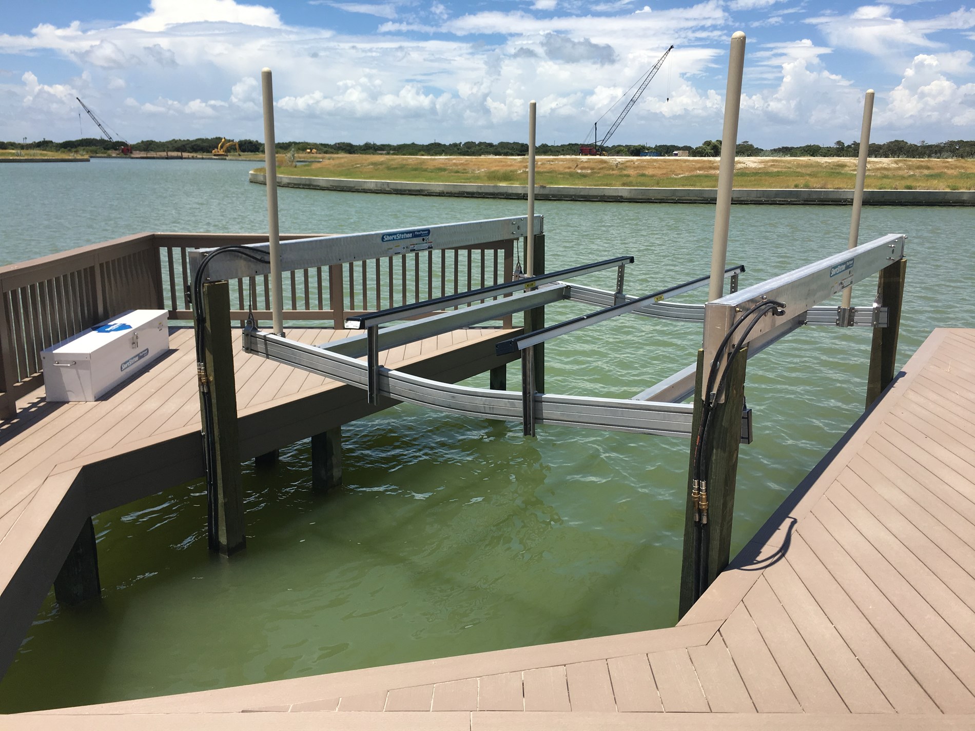 Permanent Boat Lifts Photo Gallery ShoreStation®